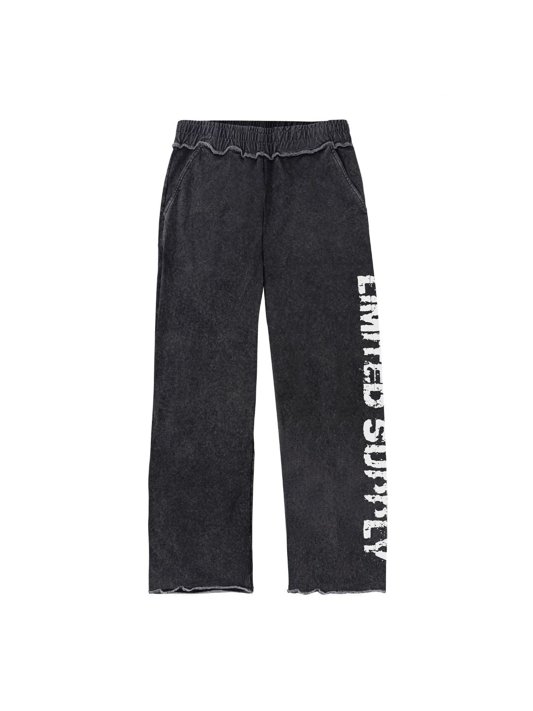 SMOKED REVERSE WAISTBAND JOGGERS
