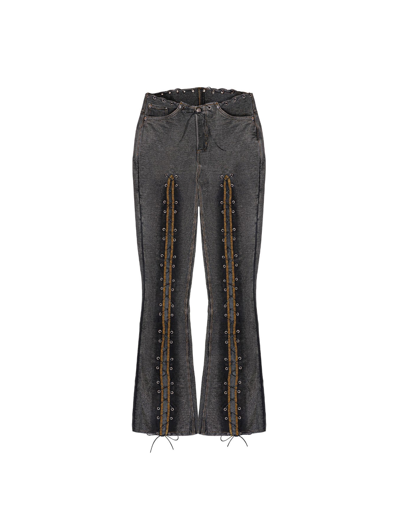 WOMENS BOOTLEG JEANS KNIT DENIM LIMITED EDITION