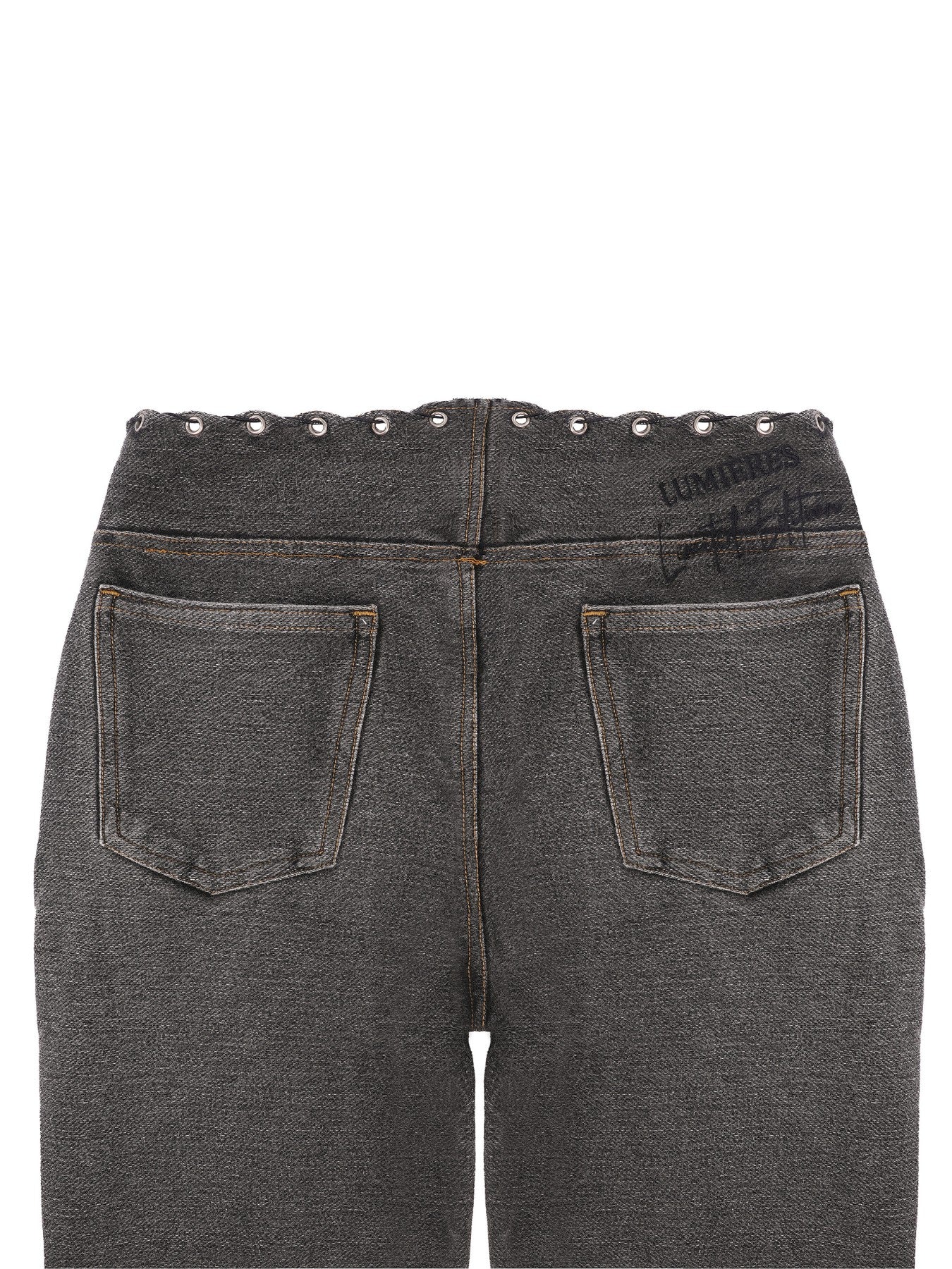 WOMENS BOOTLEG JEANS KNIT DENIM LIMITED EDITION