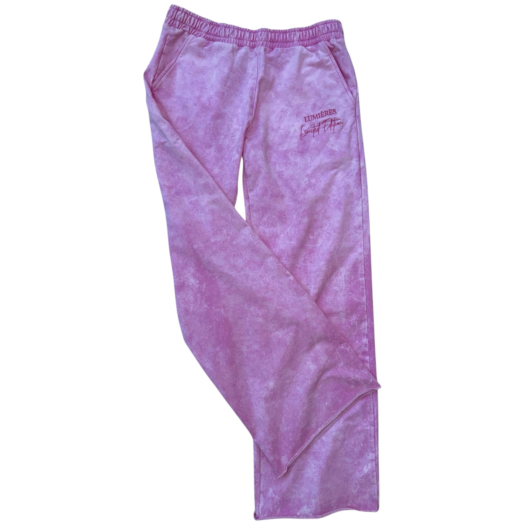 WASHED BUBBLEGUM JOGGERS (WOMEN)