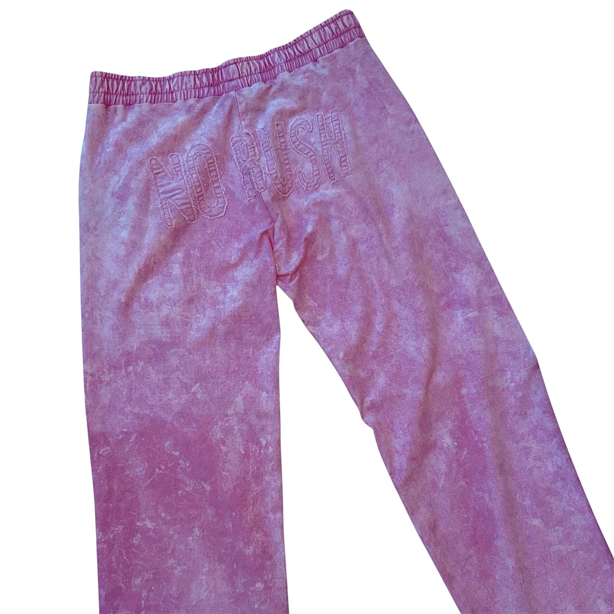 WASHED BUBBLEGUM JOGGERS (WOMEN)
