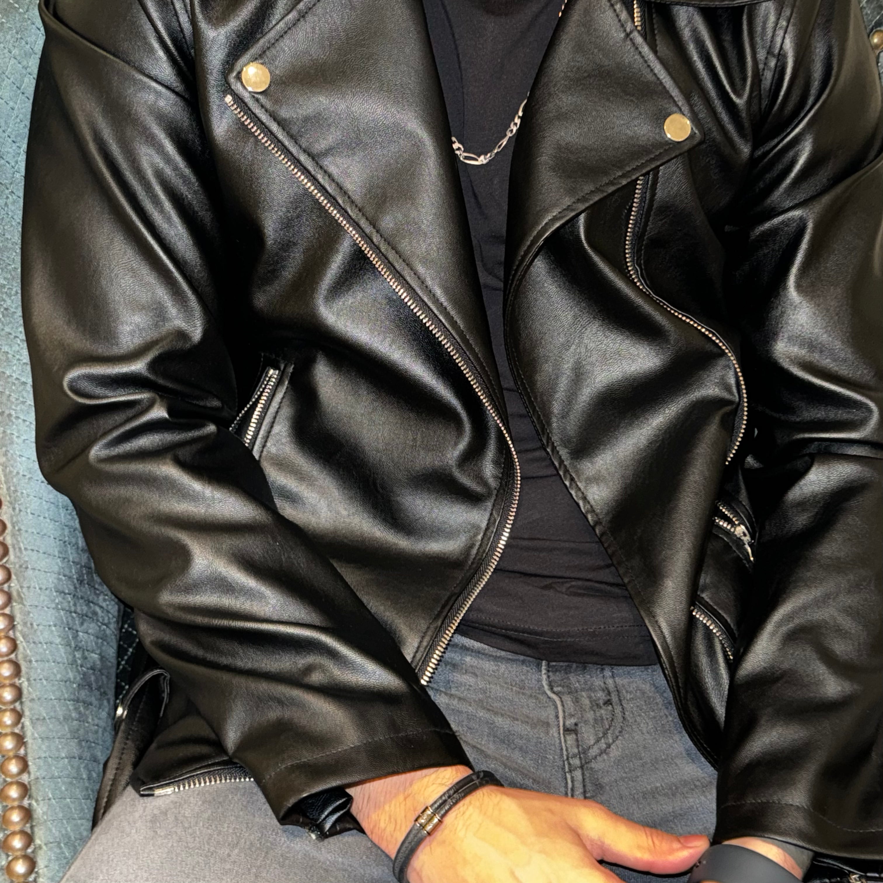 MIDNIGHT LEATHER JACKET