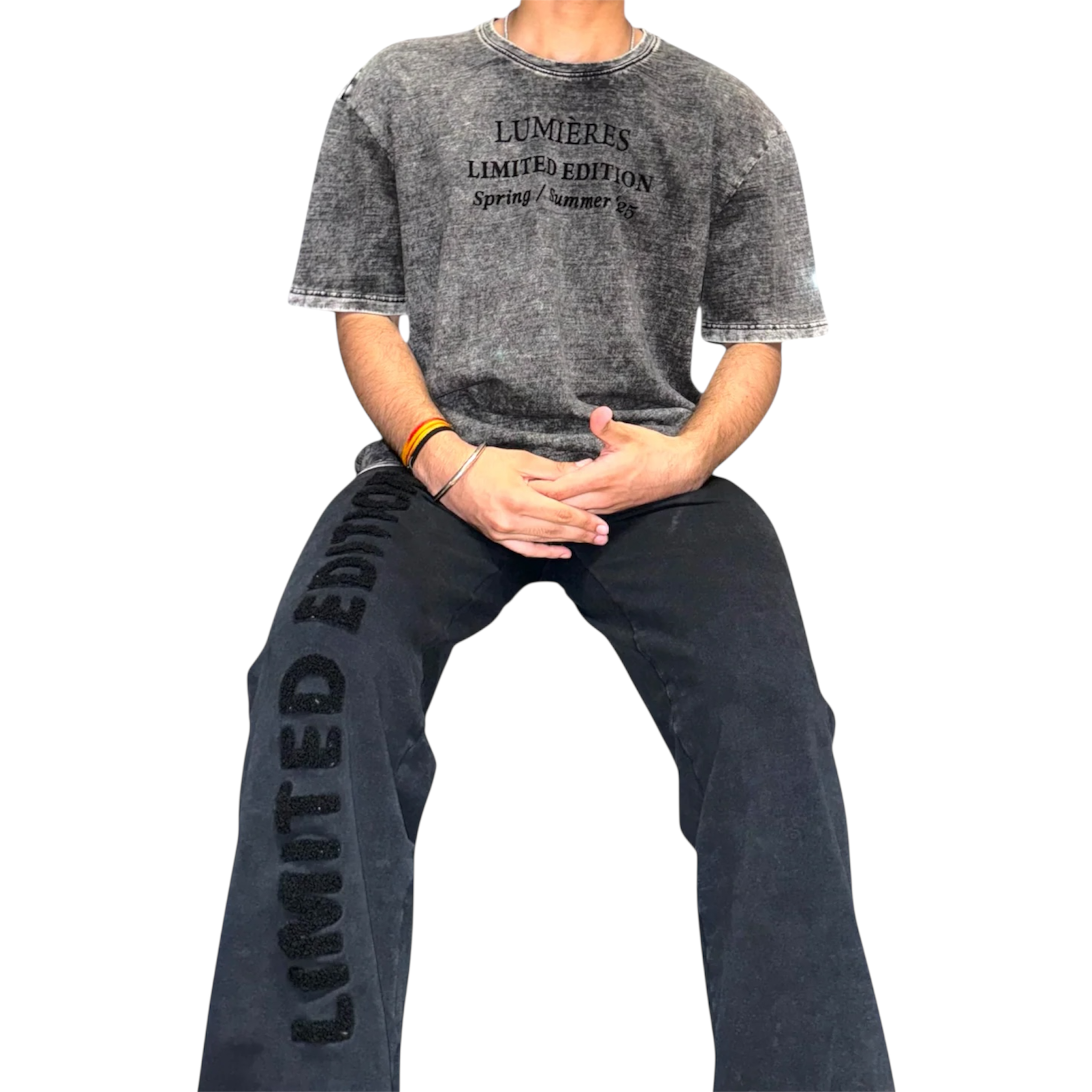 WASHED MIDNIGHT JOGGERS