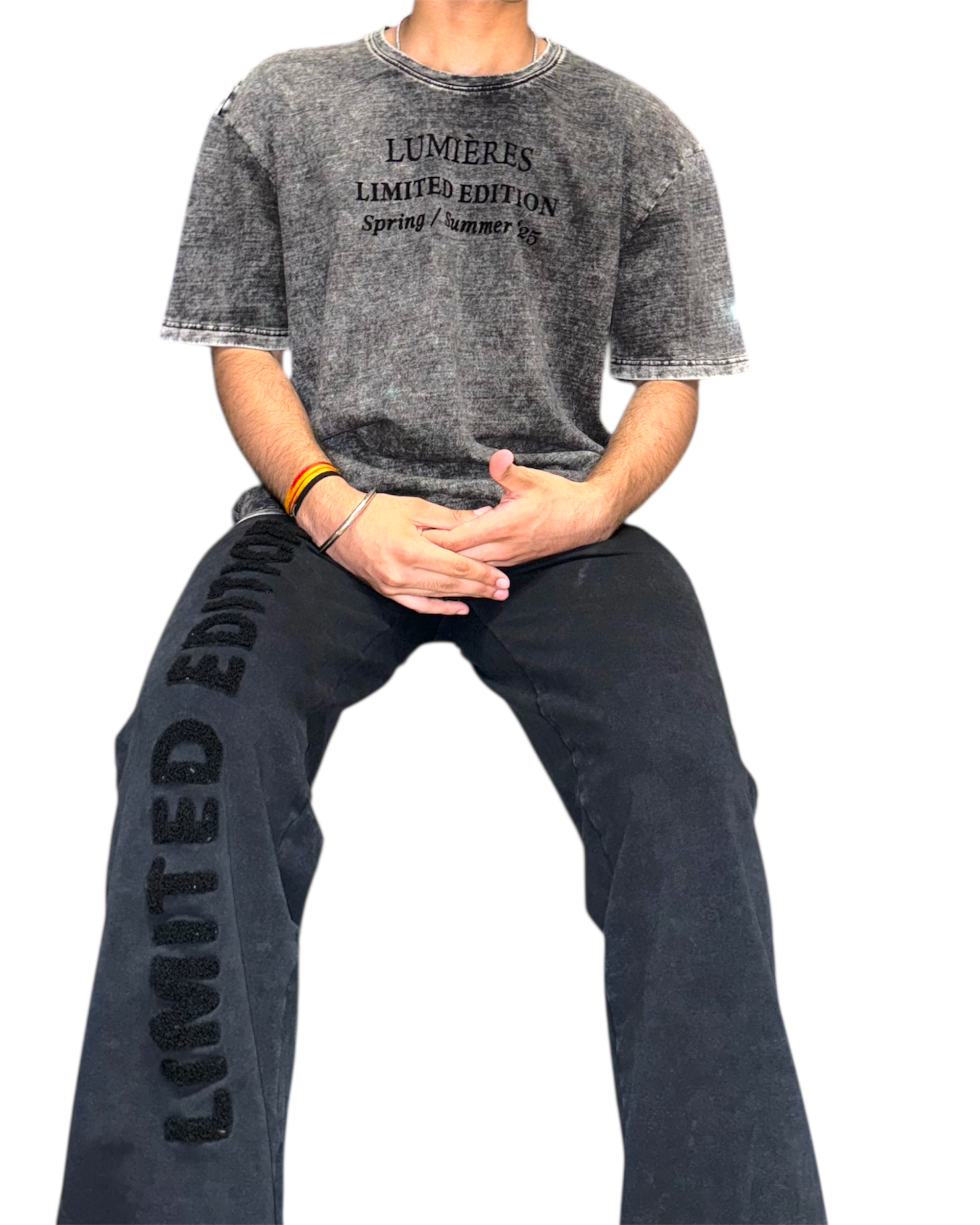 WASHED MIDNIGHT JOGGERS